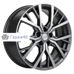 Khomen Wheels KHW1806 Teana/Xtrail/Juke R18 / 7J PCD 5x114.3 ET 45 ЦО 66.1 Литые Gray-FP