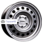 Trebl 64G35L R15 / 6J PCD 5x139.7 ET 35 ЦО 98.6 Штампованные Серебристый