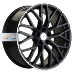 Khomen Wheels KHW2005 Q8 R20 / 8.5J PCD 5x112 ET 20 ЦО 66.5 Литые Black matt MR