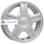 K&amp;K Торус (КС409(MR)) R14 / 5.5J PCD 4x98 ET 35 ЦО 58.5 Литые Серебристый