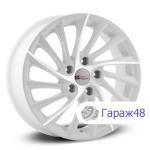 Yamato Hoshi R16 / 6J PCD 4x100 ET 48 ЦО 54.1 Литые Белый с полированной лицевой поверхностью