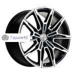 Khomen Wheels KHW1904 BMW Rear R19 / 9.5J PCD 5x112 ET 40 ЦО 66.6 Литые Black-FP