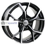 RST R086 (A1) R16 / 6.5J PCD 5x100 ET 40 ЦО 57.1 Литые Черный с полированной лицевой повехностью