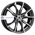 K&amp;K Твист-оригинал (КС697М) R17 / 7.5J PCD 5x114.3 ET 46 ЦО 67.1 Литые Черный с полированной лицевой поверхностью