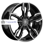Replay B375 R17 / 8J PCD 5x120 ET 43 ЦО 72.6 Литые Черный с полированной лицевой поверхностью