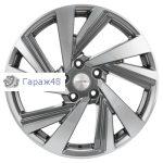 Khomen Wheels KHW1801 Murano R18 / 7.5J PCD 5x114.3 ET 50 ЦО 66.1 Литые Gray-FP
