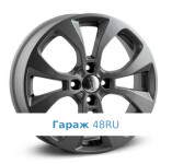 Skad KL-296 R16 / 6J PCD 4x100 ET 41 ЦО 60.1 Литые Графит