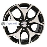 Neo 653 R16 / 6.5J PCD 5x100 ET 50 ЦО 56.1 Литые Черный с полированной лицевой повехностью