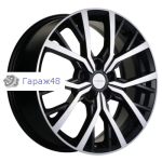 Khomen Wheels KHW1806 Outlander R18 / 7J PCD 5x114.3 ET 38 ЦО 67.1 Литые Black-FP