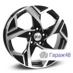 RST R227 R17 / 7J PCD 5x110 ET 46 ЦО 63.4 Литые Черный с полированной лицевой поверхностью