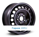 Alcar Stahlrad (KFZ) 6665 R16 / 6J PCD 5x112 ET 43 ЦО 57.1 Штампованные Черный