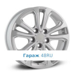 LegeArtis PG27 R16 / 6.5J PCD 5x114.3 ET 38 ЦО 67.1 Литые Серебристый