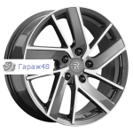 Replay HV102 R17 / 7J PCD 5x114.3 ET 37 ЦО 66.6 Литые Графит с полированной лицевой поверхностью