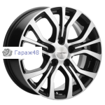 Khomen Wheels KHW1608 Opel Zafira R16 / 6.5J PCD 5x110 ET 43 ЦО 65.1 Литые Black-FP