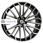 RST R2206FF Audi Q7 2024 R22 / 10J PCD 5x112 ET 20 ЦО 66.6 Литые Черный с полированной лицевой повехностью