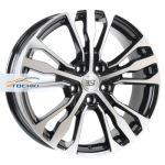 RST R188 Coolray R18 / 7J PCD 5x114.3 ET 45 ЦО 54.1 Литые Черный с полированной лицевой повехностью