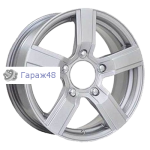 iFree Райдер КС482 R16 / 6.5J PCD 5x139.7 ET 40 ЦО 98 Литые Серебристый