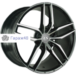 LS 891 R15 / 6.5J PCD 4x100 ET 40 ЦО 73.1 Литые Черный с полированной лицевой поверхностью