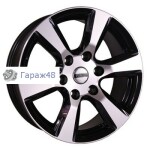 Neo 705 R17 / 7.5J PCD 6x139.7 ET 25 ЦО 106.1 Литые Черный с полированной лицевой повехностью