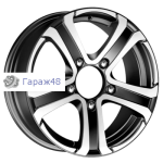 iFree Хафпайп КС683 R16 / 6J PCD 5x139.7 ET 40 ЦО 98 Литые Черный с полированной лицевой поверхностью