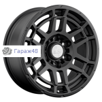 LS 1358 R17 / 8J PCD 6x139.7 ET 20 ЦО 100.1 Литые Черный матовый