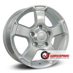 Replica To17H R20 / 8.5J PCD 5x150 ET 60 ЦО 110.5 Литые Серебристый