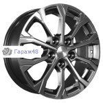 Khomen Wheels KHW1605 Changan CS35 Plus R16 / 6.5J PCD 5x110 ET 46 ЦО 63.3 Литые Gray-FP