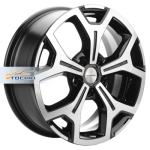 Khomen Wheels KHW1710 Coolray R17 / 6.5J PCD 5x114.3 ET 45 ЦО 54.1 Литые Black-FP