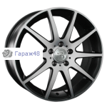 Replay VV221 R18 / 7J PCD 5x112 ET 43 ЦО 57.1 Литые Черный матовый с полированной лицевой поверхностью