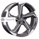 Replay B318 R19 / 8J PCD 5x112 ET 27 ЦО 66.6 Литые Графит матовый с полированной лицевой поверхностью