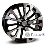 Replica To98 R19 / 7.5J PCD 5x114.3 ET 40 ЦО 60.1 Литые Черный с полированной лицевой поверхностью