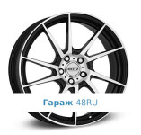 Dotz Kendo R16 / 7J PCD 5x114.3 ET 48 ЦО 71.6 Литые Черный с полированной лицевой поверхностью