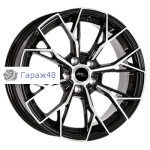 Lizardo Avatar XH180 348 R16 / 7J PCD 5x108 ET 40 ЦО 63.3 Литые Черный с алмазной обработкой лицевой части