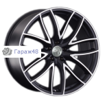 Replay A132 R20 / 9J PCD 5x112 ET 33 ЦО 66.6 Литые Черный матовый с полированной лицевой поверхностью