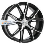 RST R129 Mazda R19 / 7.5J PCD 5x114.3 ET 45 ЦО 67.1 Литые Черный с полированной лицевой повехностью