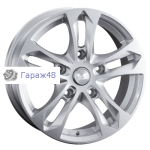 LS 197 R16 / 6.5J PCD 5x139.7 ET 40 ЦО 98.5 Литые Серебристый