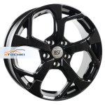 RST R067 Juke R17 / 7J PCD 5x114.3 ET 47 ЦО 66.1 Литые Черный с полированной лицевой поверхностью