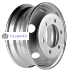 Asterro 6/222,25/164/123 R17.5 / 6.75J PCD 6x222.25 ET 123 ЦО 164 Штампованные Серебристый