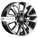 Replay TY447 R19 / 7.5J PCD 6x139.7 ET 25 ЦО 106.1 Литые Черный с полированной лицевой поверхностью