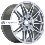 Khomen Wheels KHW1904 BMW Front R19 / 8.5J PCD 5x112 ET 30 ЦО 66.6 Литые Brilliant Silver-FP