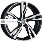 MAK Stockholm R18 / 8J PCD 5x112 ET 28 ЦО 66.45 Литые Черный с полированной лицевой поверхностью
