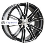 RST R168 Camry, UniV R18 / 8J PCD 5x114.3 ET 50 ЦО 60.1 Литые Черный с полированной лицевой повехностью