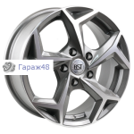 RST R066 (ASX, Cee'd, Optima) R16 / 6.5J PCD 5x114.3 ET 46 ЦО 67.1 Литые Графит с полированной лицевой поверхностью