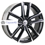 RST R078 (Jolion) R18 / 7J PCD 5x114.3 ET 37 ЦО 66.6 Литые Черный с полированной лицевой повехностью
