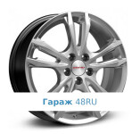 K&amp;K Samara R16 / 6J PCD 5x112 ET 45 ЦО 66.1 Литые Серебристый