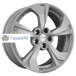 Khomen Wheels KHW1724 Changan CS75 Plus R17 / 7J PCD 5x114.3 ET 45 ЦО 60.1 Литые F-Silver