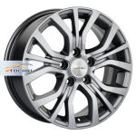 Khomen Wheels KHW1608 Huyndai/Mazda R16 / 6.5J PCD 5x114.3 ET 45 ЦО 67.1 Литые G-Silver