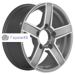Khomen Wheels KHW1614 Niva 4x4 R16 / 6.5J PCD 5x139.7 ET 40 ЦО 98.5 Литые F-Silver-FP