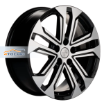 Khomen Wheels KHW1803 Chery Tiggo 3/Tiggo 3 Pro R18 / 7J PCD 5x108 ET 45 ЦО 60.1 Литые Black-FP