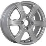 Tech Line 408 R14 / 5.5J PCD 4x100 ET 43 ЦО 60.1 Литые Серебристый